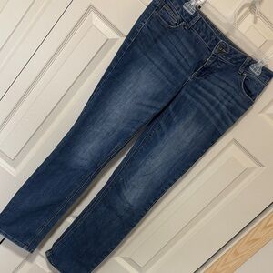 Maurices Dark Blue Straight Leg Jeans